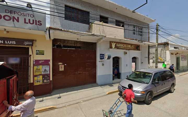Fotografia tomada fuera de Farmacias Similares - Farmacia en San Pablo Villa de Mitla, Oax.