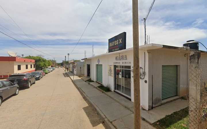 Fotografia tomada fuera de CENTRO MEDICO GABA - Hospital en San Pablo Huixtepec, Oax.