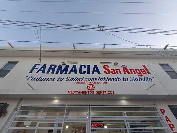 Fotografia tomada fuera de FARMACIA San Ángel - Farmacia en Matamoros, Coah.