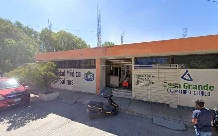 Fotografia tomada fuera de Unidad Médica - Unidad hospitalaria en Salinas de Hidalgo, S.L.P.
