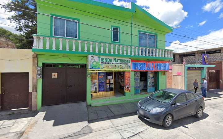 Fotografia tomada fuera de TIENDA NATURISTA - Tienda de alimentos naturales en Apan, Hgo.