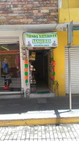 Fotografia tomada fuera de Tienda Naturista San Judas - Tienda de alimentación en San Martín Texmelucan de Labastida, Pue.
