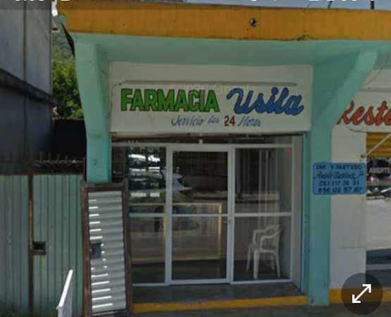 Fotografia tomada fuera de Farmacia Usila - Farmacia en San Felipe Usila, Oax.