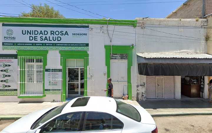 Fotografia tomada fuera de Unidad Rosa de Salud Matehuala - Servicios médicos locales en Matehuala, S.L.P.