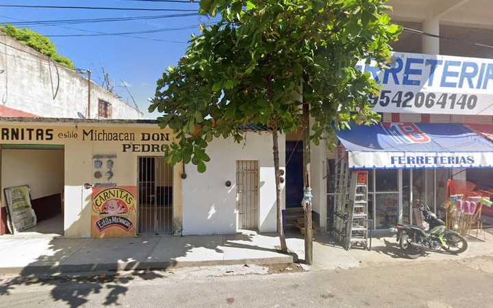 Fotografia tomada fuera de Farmacia Santa Cecilia - Farmacia en San Juan Cacahuatepec, Oax.